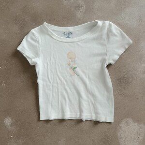 JOHN GALT Flower Child Sunflower Baby Tee One Size